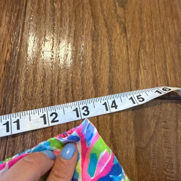 Lilly Pulitzer Dahlia Gumbo Limbo scalloped mini shorts small - Picture 6 of 10